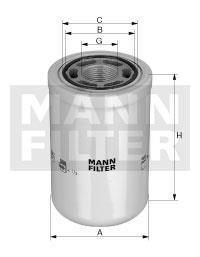 Фільтр гідравлічний MANN WH9602