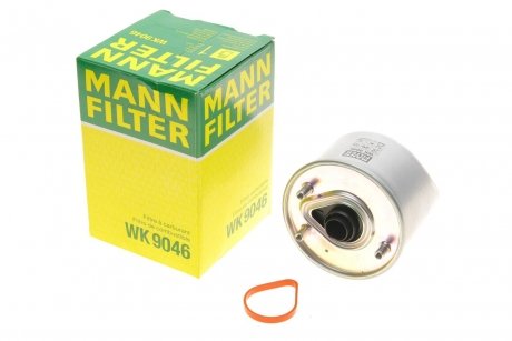 Фильтр топливный FORD 1.4-1.6 TDCI 08-, VOLVO 1.6 D2 10- -FILTER MANN WK9046