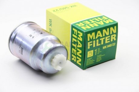 Фільтр паливний (вир-во) MANN WK940/22