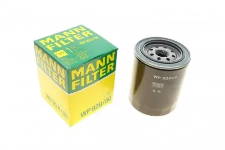Фільтр оливи двигуна WP928/80 -FILTER MANN WP 928/80