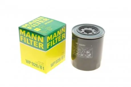 Масляный фильтр -FILTER MANN WP 928/81