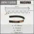 Ремінь полікліновий (6PK-1255) MASUMA 6PK1255 (фото 1)