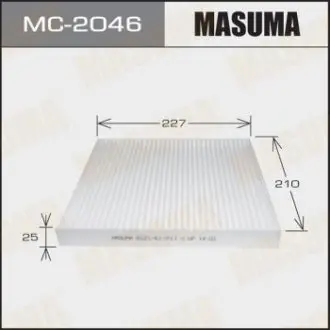 Фильтр салона AC401J MASUMA MC2046