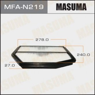 Фильтр воздушный Nissan Murano, Pathfinder/ Infinity QX60 (engine QR25DE) (14-) MASUMA MFAN219