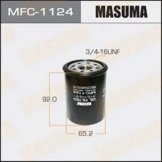 Фільтр оливи Toyota Avensis (00-08), Camry (01-14), Corolla (01-07), RAV 4 (00-16) MASUMA MFC1124