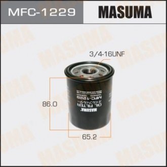 Фільтр оливи Nissan Micra (00-10), Note (06-13) MASUMA MFC1229