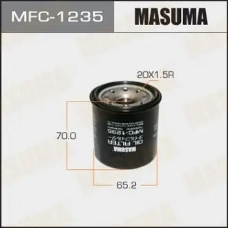 Фільтр оливи Nissan Juke (10-), Murano (04-14), Pathfinder (14-), Qashqai (06-), X-Trail (01-) MASUMA MFC1235