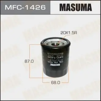 Масляный фильтр Mitsubishi ASX (10-), Colt (02-12), Grandis (03-10), Lancer (00-07), Outlander (05-) MASUMA MFC1426