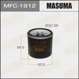 Масляный фильтр Mazda CX-30 (19), CX-5 (11), CX-9 (17-), 3, 6 (12-)/ Subaru Forester (01-), Impreza (03-), Outback (03-) MASUMA MFC1912