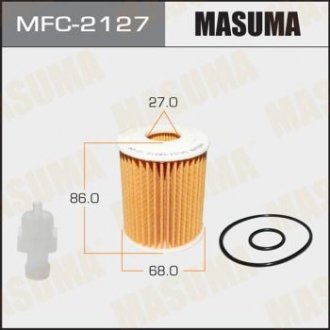 Фільтр оливи (вставка) Toyota Avensis (06-15), FJ Cruiser (10-), Land Cruiser Prado (06-), RAV 4 (05-) MASUMA MFC2127