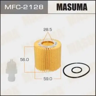 Фільтр оливи (вставка) Toyota Auris, Corolla, Yaris (08-) MASUMA MFC2128