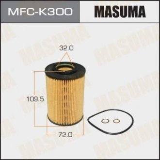 Масляный фильтр OE9304 MASUMA MFCK300