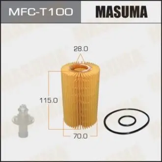 Фільтр оливи (вставка) Toyota Land Cruiser, Sequoia, Tundra (07-) MASUMA MFCT100