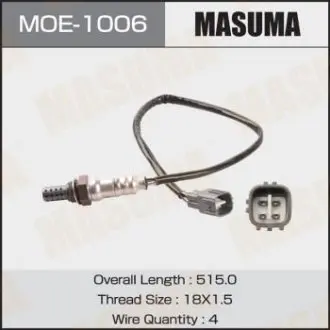 Датчик кислорода (лямбда-зонд) Toyota Highlander (00-07) MASUMA MOE1006