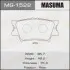 Колодка тормозная задняя Toyota Camry (06-), RAV 4 (05-) MASUMA MS1522 (фото 1)