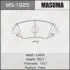 Колодка тормозная передняя Toyota CH-R (19-), Camry (17-), RAV 4 (19-) MASUMA MS1925 (фото 1)