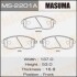 Колодки гальмівні передн Nissan Juke (10-), Primera (01-05), Teana (03-14), Tida (07-)/ Suzuki SX 4 (06-14) (MS-2201) MASUMA MS2201 (фото 1)