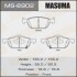 Колодка тормозная передняя Honda Accord, Civic (08-) MASUMA MS8902 (фото 1)