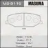 Колодка тормозная MASUMA MS9118 (фото 1)