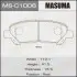 Колодка тормозная задняя Toyota Highlander (08-14) MASUMA MSC1006 (фото 1)