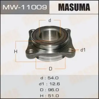 Ступица колеса передн GX470/ UZJ120 (with ABS) MASUMA MW11009