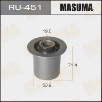 Сайлентблок заднього важеля внутрішній Toyota Hiace (00-11) (RU-451) MASUMA RU451