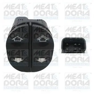 Кнопка стеклоподъемника Ford Transit Connect 02-13 MEAT&DORIA 26044