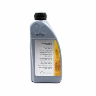 Трансмиссионное масло Mercedes Hypoid Gear Oil 80W-90, 1л MERCEDES-BENZ A001989580309