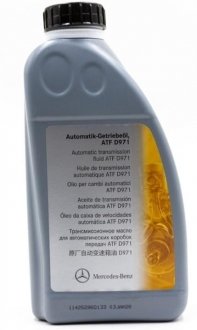 Трансмиссионное масло Mercedes ATF D971, 1л MERCEDES-BENZ A002989060311