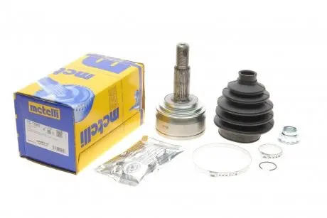 Шрус (зовнішній) Toyota Yaris II/IV 1.0-1.3 GPL/VVT-I/1.4 D-4D 05- (26z/24z/55.6mm/86mm/59mm) Metelli 15-1885