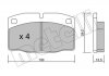 Комплект тормозных колодок (дисковых) Metelli 22-0044-0 (фото 2)