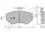 Колодки тормозные (передние) Seat Cordoba/Ibiza/Toledo 93-02/VW Golf/Passat B2-B4 83-99 Metelli 22-0050-0 (фото 2)