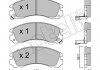 Комплект тормозных колодок (дисковых) Metelli 22-0134-0 (фото 2)