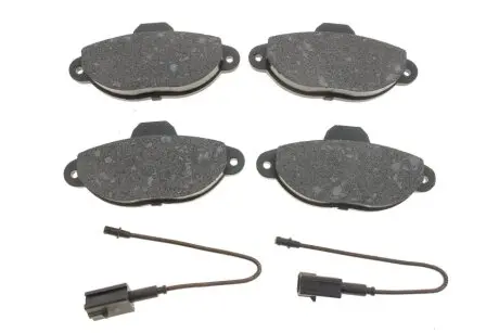 Колодки тормозные (передние) Fiat 500 07-/Ford Ka 08- (+датчики L=195mm) Metelli 22-0159-3