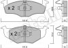 Комплект гальмівних колодок (дискових) Metelli 22-0206-2 (фото 2)