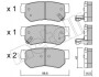 Комплект тормозных колодок (дисковых) Metelli 22-0365-0 (фото 1)