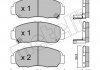 Комплект тормозных колодок (дисковых) Metelli 22-0462-0 (фото 2)