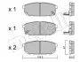 Колодки тормозные (задние) Kia Sorento I 02- Metelli 22-0516-0 (фото 2)