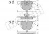 Комплект тормозных колодок (дисковых) Metelli 22-0644-4 (фото 2)