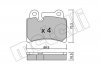 Комплект тормозных колодок (дисковых) Metelli 22-0660-0 (фото 2)