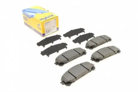 Тормозные колодки (передние) Toyota Camry 17-/Rav4 IV/V/Lexus ES/NX/RX 08- Metelli 22-0938-0