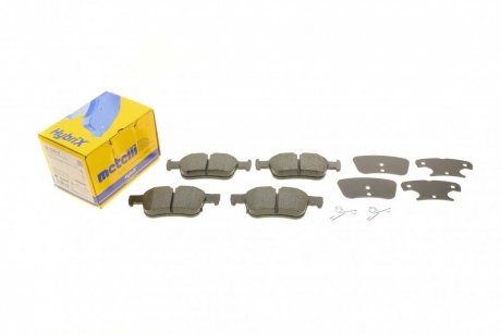 Комплект тормозных колодок (дисковых) Metelli 22-1040-0