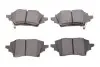 Колодки гальмівні (задні) Toyota Yaris 20-/Corolla 18-/Suzuki Swace 20-/Mazda 2 22- (+датчики) Metelli 22-1228-0 (фото 1)