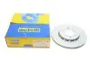 Диск гальмівний (передній) Skoda Fabia/Octavia 96-/Roomster 06-/VW Golf 97-06 (256x22)(з покр.)(вент) Metelli 23-0390C (фото 2)