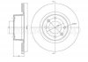 Диск гальмівний (задній) Citroen C5 01- (275.7х14) (з покриттям) (повний) Metelli 23-0558C (фото 2)