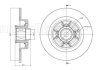 Диск тормозной (задний) Renault Megane/Scenic 99-03 (274x11) (+ABS) (с подшипником) (полный) Metelli 23-0584 (фото 1)