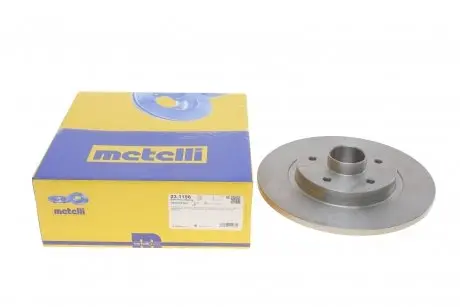 Диск тормозной (задний) Renault Kangoo 08-(274х11) (+ABS) (с подшипником) Metelli 23-1196
