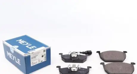 Колодки гальмівні (передні) Audi A3/VW Golf VII 12- (з датчиком) (Ate) MEYLE 025 220 3517