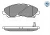 Колодки гальмівні (передні) Mitsubishi Lancer VII/VIII 03-/Jeep Compass/ Patriot 06- MEYLE 025 235 8416/PD (фото 3)