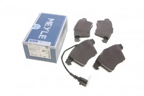 Колодки тормозные (передние) VW T5 03-(20.1mm/18.7mm) MEYLE 025 237 4619/W